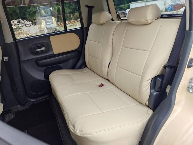 アルトラパン Ｘ　スマートキー２個完備　プッシュスタート　新品アイボリー革調シートカバー付き　ＣＤオーディオ　ＥＴＣ車載器　車検Ｒ８年２月　９８，６２２ｋｍ　タイミングチェーン車（35枚目）