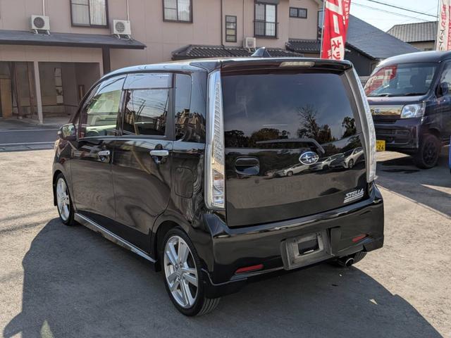 ステラ カスタムＲＳ　スマートキー　車高調ローダウン　ＩＣターボ　フルセグナビ　ＢＴオーディオ　ＥＴＣ　ドラレコ　１６インチアルミ　取説・ナビ取説　禁煙車　ＨＩＤヘッドライト＆フォグ　車検整備付き（9枚目）