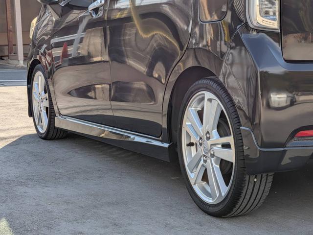 ステラ カスタムＲＳ　スマートキー　車高調ローダウン　ＩＣターボ　フルセグナビ　ＢＴオーディオ　ＥＴＣ　ドラレコ　１６インチアルミ　取説・ナビ取説　禁煙車　ＨＩＤヘッドライト＆フォグ　車検整備付き（16枚目）