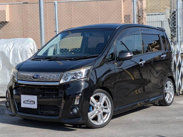 ステラ カスタムＲＳ　スマートキー　車高調ローダウン　ＩＣターボ　フルセグナビ　ＢＴオーディオ　ＥＴＣ　ドラレコ　１６インチアルミ　取説・ナビ取説　禁煙車　ＨＩＤヘッドライト＆フォグ　車検整備付き（80枚目）