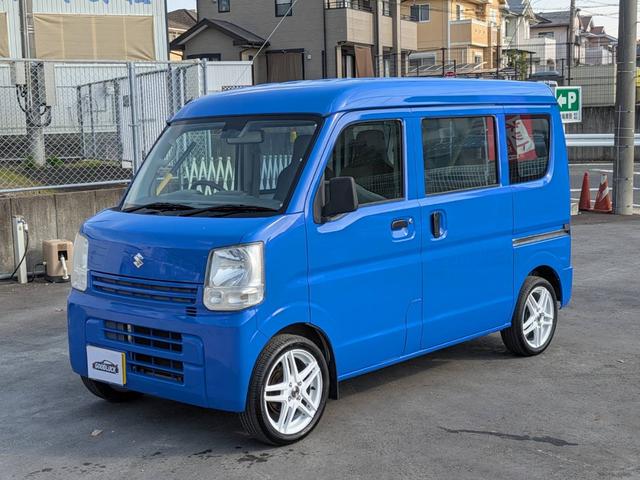 エブリイ ＰＡ　５速ＡＴ／エアコン／パワステ／キーレス／ＲＳ－Ｒローダウン／１５インチスポーツホイール＆新品タイヤ／２ＷＤ／車検Ｒ９年１１月／禁煙車／リヤ５面ミラーフィルム／禁煙車／取説完備（10枚目）