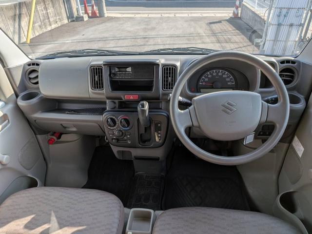 エブリイ ＰＡ　５速ＡＴ／エアコン／パワステ／キーレス／ＲＳ－Ｒローダウン／１５インチスポーツホイール＆新品タイヤ／２ＷＤ／車検Ｒ９年１１月／禁煙車／リヤ５面ミラーフィルム／禁煙車／取説完備（15枚目）