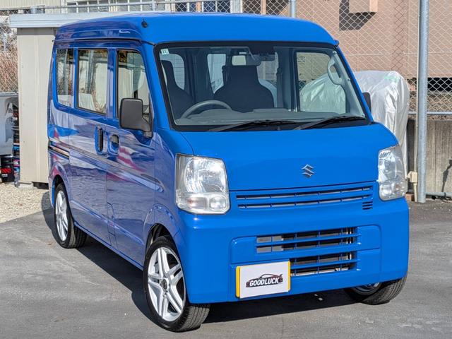 エブリイ ＰＡ　５速ＡＴ／エアコン／パワステ／キーレス／ＲＳ－Ｒローダウン／１５インチスポーツホイール＆新品タイヤ／２ＷＤ／車検Ｒ９年１１月／禁煙車／リヤ５面ミラーフィルム／禁煙車／取説完備（41枚目）