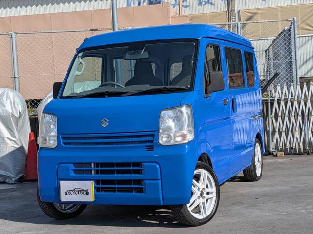 エブリイ ＰＡ　５速ＡＴ／エアコン／パワステ／キーレス／ＲＳ－Ｒローダウン／１５インチスポーツホイール＆新品タイヤ／２ＷＤ／車検Ｒ９年１１月／禁煙車／リヤ５面ミラーフィルム／禁煙車／取説完備（54枚目）