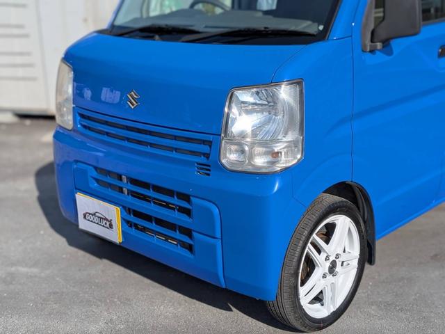 エブリイ ＰＡ　５速ＡＴ／エアコン／パワステ／キーレス／ＲＳ－Ｒローダウン／１５インチスポーツホイール＆新品タイヤ／２ＷＤ／車検Ｒ９年１１月／禁煙車／リヤ５面ミラーフィルム／禁煙車／取説完備（55枚目）