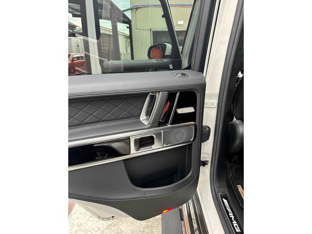 Ｇクラス Ｇ６３　ＡＭＧレザーエクスクルーシブパッケージ　４ＷＤ　ドライブレコーダー　ＥＴＣ　クリアランスソナー　オートクルーズコントロール　レーンアシスト　パワーシート　サンルーフ　オートライト　アルミホイール　スマートキー　アイドリングストップ（34枚目）