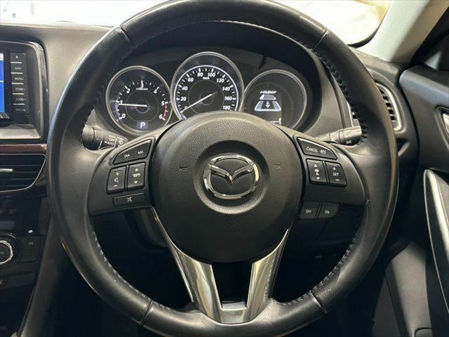 アテンザセダン XD Lパッケージ 白本革シート BOSEサウンド 純正SDナビ レーダークルーズコントロール バックカメラ 禁煙車 シートヒーター パワーシート ブルートゥース フルセグ ETC2.0 LEDヘッドライト(11枚目)