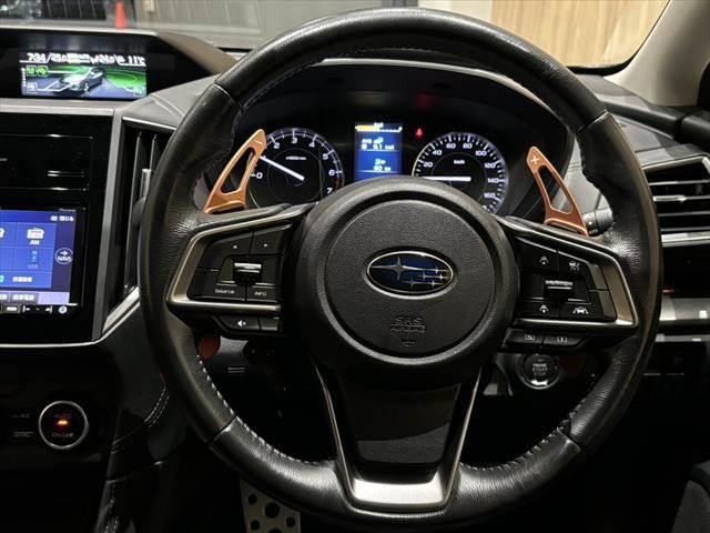 インプレッサスポーツ ２．０ｉ－Ｓアイサイト　アドバンスドセイフティＰＫＧ　黒革シート　純正ＳＤナビ　レーダークルーズコントロール　シートヒーター　禁煙車　バックカメラ　フルセグＴＶ　Ｂｌｕｅｔｏｏｔｈ　パワーシート　ＬＥＤヘッドライト　４ＷＤ（11枚目）