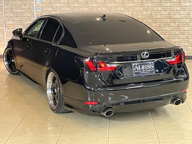 ＧＳ ＧＳ２５０　Ｉパッケージ　シートヒーター　シートエアコン　Ｂｌｕｅｔｏｏｔｈ　ＲＳＲ車高調　ロクサーニ新品ホイール　スピンドルグリル　リアサンシェード　ｆスポイラー　トランクスポイラー　三眼ヘッドライト　ＥＴＣ　スモークテール（9枚目）