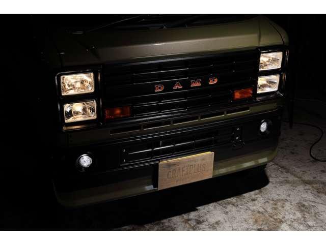 アトレー ＲＳ　クラフトプラスバンライフオリジナルカスタム・車中泊・ウォルナット・シートカバー・ドリンクホルダー・アシストグリップ・ＤＡＭＤ　Ｆｕｚｚ・ＢＲ－３３　ホイール・カロッツェリア７インチナビ・バックカメラ（2枚目）