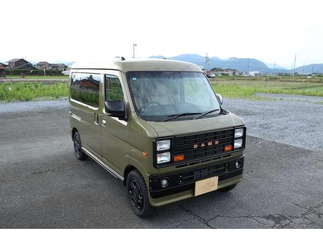 アトレー ＲＳ　クラフトプラスバンライフオリジナルカスタム・車中泊・ウォルナット・シートカバー・ドリンクホルダー・アシストグリップ・ＤＡＭＤ　Ｆｕｚｚ・ＢＲ－３３　ホイール・カロッツェリア７インチナビ・バックカメラ（10枚目）