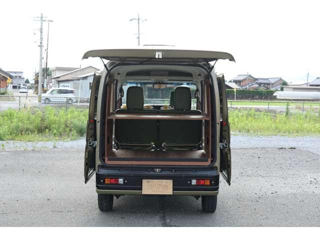 アトレー ＲＳ　クラフトプラスバンライフオリジナルカスタム・車中泊・ウォルナット・シートカバー・ドリンクホルダー・アシストグリップ・ＤＡＭＤ　Ｆｕｚｚ・ＢＲ－３３　ホイール・カロッツェリア７インチナビ・バックカメラ（19枚目）