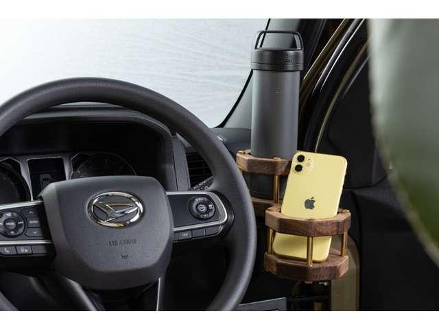 アトレー ＲＳ　クラフトプラスバンライフオリジナルカスタム・車中泊・ウォルナット・シートカバー・ドリンクホルダー・アシストグリップ・ＤＡＭＤ　Ｆｕｚｚ・ＢＲ－３３　ホイール・カロッツェリア７インチナビ・バックカメラ（37枚目）