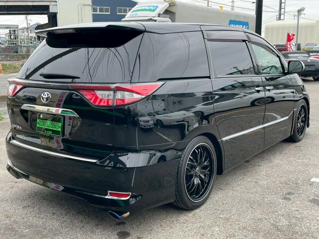 エスティマ アエラス　プレミアム　禁煙車　後期モデル　サンルーフ　ＴＲＤフルエアロ　両側電動スライドドア　純正９インチＳＤナビ　純正１２インチフリップダウンモニター　ハーフレザーシート　クルーズコントロール　パワーシート（22枚目）