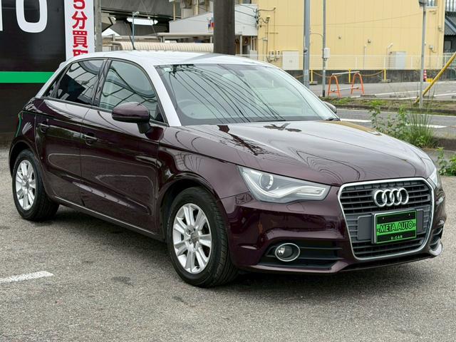 A1スポーツバック 1.4TFSI ワンオーナー 禁煙車 ユーザー様買取車両 プッシュスタート ナビ Bluetoothオーディオ HIDヘッドライト CD・DVD・TV再生 ETC 純正15インチアルミアイドリングストップ(12枚目)