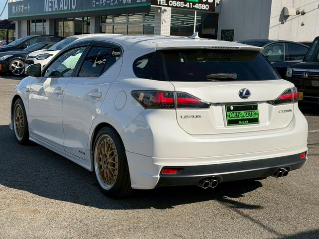 ＣＴ ＣＴ２００ｈ　Ｆスポーツ　ユーザー様買取車両　モデリスタフルエアロ　サンルーフ　ＢＢＳ１７インチＡＷ　クルーズコントロール　レザーシート　シートメモリー　バックカメラ　フルセグ　ローダウン　ミラー型ドラレコ　プッシュスタート（15枚目）