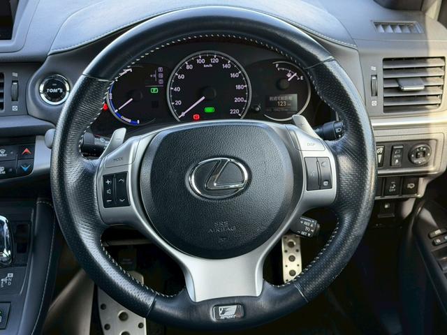 ＣＴ ＣＴ２００ｈ　Ｆスポーツ　ユーザー様買取車両　モデリスタフルエアロ　サンルーフ　ＢＢＳ１７インチＡＷ　クルーズコントロール　レザーシート　シートメモリー　バックカメラ　フルセグ　ローダウン　ミラー型ドラレコ　プッシュスタート（33枚目）