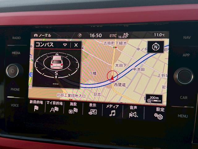 ポロGTI ベースグレード 5名セーフティパッケージ Discover Proパッケージ DR記録簿 純正ナビ カープレイ レーダークルーズコントロール フルセグ ブラインンドスポットモニター LEDヘッド 純正17インチAW(5枚目)