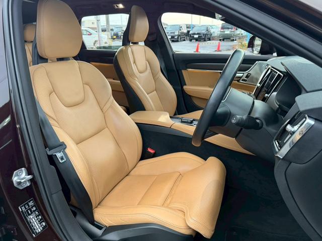 V90 クロスカントリー T5 AWD サマム 禁煙車 パノラマサンルーフ Bowers&Wilkins 弊社買取車両 衝突軽減 ハンドル支援 ベージュナッパレザー シートヒータークーラー 専用19インチAW 全周囲カメラ パワーシート ETC(47枚目)