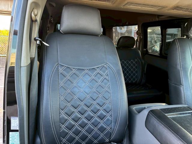 NV350キャラバンバン ロングライダープレミアムGX 玄武1.5インチローダウンキット ハイトダウンサポーター ベッドキット バレンティテール ESSEX17インチAW HIDヘッド プッシュスタート バックカメラ リアヒーター/クーラー ETC(43枚目)