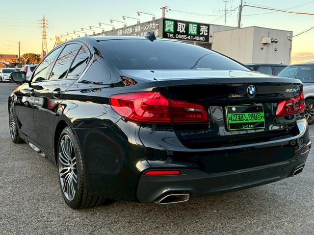 ５シリーズ ５２３ｄ　Ｍスポーツ　ハイラインパッケージ　フルディーラーメンテ　ユーザー様買取車両　禁煙車　パーキングアシスト／ドライビングアシストプラス　本革シート　純正１９インチＡＷ　フルセグＴＶ　全席シートヒーター　パワートランク（23枚目）