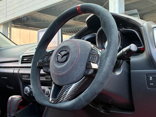 アクセラスポーツ XD ディーゼルターボ サンルーフ BOSEスピーカー 衝突被害軽減ブレーキ レーダークルーズコントロール 18インチブラックAW RVM バックモニター 電動シート メーカーナビ ハーフレザーシート(53枚目)