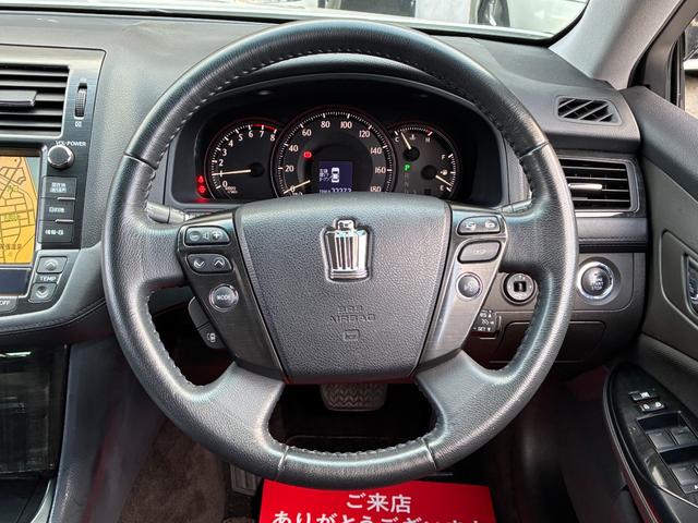 クラウン 2.5アスリート アニバーサリーエディション WORK19インチアルミホイール TEIN車高調ローダウン メーカーナビ バックカメラ フルセグTV クルーズコントロール スマートキー パワーシート サイドカメラ ETC クリアランスソナー HID(47枚目)
