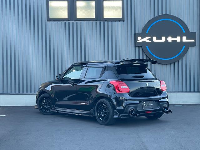 スイフトスポーツ ベースグレード 6MT KUHLコンプリート KUHLオリジナルエアロフロント/サイド/リア/ウィング 車検対応GReddyマフラー BLITZ/ZZ-R車高調 アドバンレーシングAW17インチ シートヒーター(6枚目)