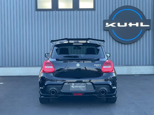 スイフトスポーツ ベースグレード 6MT KUHLコンプリート KUHLオリジナルエアロフロント/サイド/リア/ウィング 車検対応GReddyマフラー BLITZ/ZZ-R車高調 アドバンレーシングAW17インチ シートヒーター(7枚目)