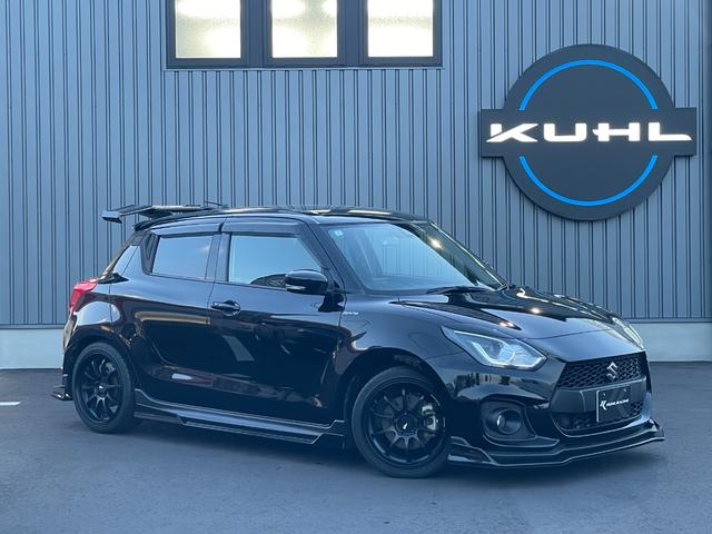 スイフトスポーツ ベースグレード 6MT KUHLコンプリート KUHLオリジナルエアロフロント/サイド/リア/ウィング 車検対応GReddyマフラー BLITZ/ZZ-R車高調 アドバンレーシングAW17インチ シートヒーター(10枚目)