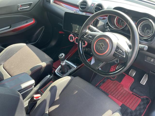 スイフトスポーツ ベースグレード 6MT KUHLコンプリート KUHLオリジナルエアロフロント/サイド/リア/ウィング 車検対応GReddyマフラー BLITZ/ZZ-R車高調 アドバンレーシングAW17インチ シートヒーター(26枚目)