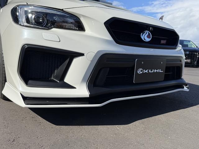ＷＲＸ ＳＴＩ ＳＴＩ　６ＭＴ　アドバンスドセーフティーパッケージ　ＫＵＨＬエアロ　フロント／サイド／グリル／Ｂダクトカバー　　ＶＥＲＺ１９インチＫＣＶ０２　　楽ナビ　ＨＫＳハイパワーＳＰＥＣ－Ｌ２マフラー　ＢＬＩＴＺ車高調（12枚目）