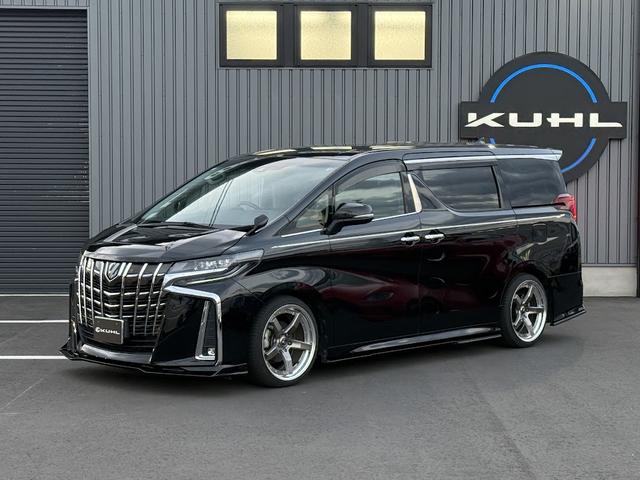 アルファード 2.5S KUHLコンプリート 30A-RSフロント/サイド/リア/ボンネット KUHLオリジナルホイールVERZ20インチKCV03 BLITZ車高調 ALPINEBIGX ALPINEフリップダウンモニター(2枚目)