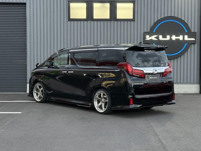 アルファード 2.5S KUHLコンプリート 30A-RSフロント/サイド/リア/ボンネット KUHLオリジナルホイールVERZ20インチKCV03 BLITZ車高調 ALPINEBIGX ALPINEフリップダウンモニター(6枚目)