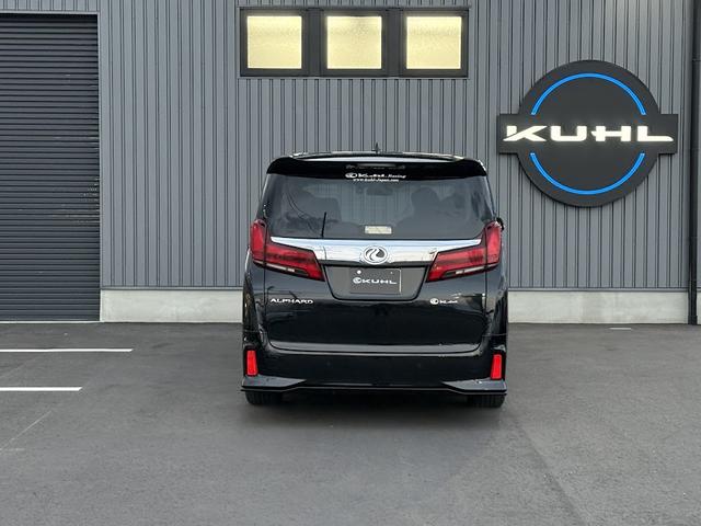 アルファード 2.5S KUHLコンプリート 30A-RSフロント/サイド/リア/ボンネット KUHLオリジナルホイールVERZ20インチKCV03 BLITZ車高調 ALPINEBIGX ALPINEフリップダウンモニター(7枚目)