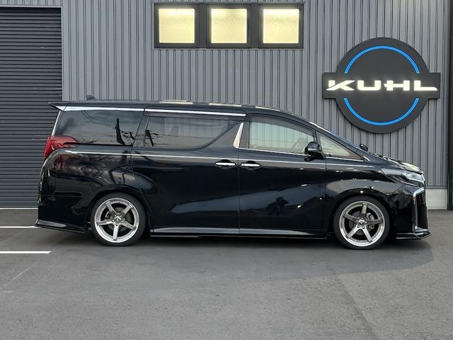 アルファード 2.5S KUHLコンプリート 30A-RSフロント/サイド/リア/ボンネット KUHLオリジナルホイールVERZ20インチKCV03 BLITZ車高調 ALPINEBIGX ALPINEフリップダウンモニター(9枚目)