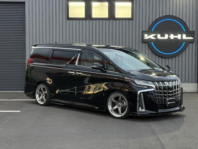 アルファード 2.5S KUHLコンプリート 30A-RSフロント/サイド/リア/ボンネット KUHLオリジナルホイールVERZ20インチKCV03 BLITZ車高調 ALPINEBIGX ALPINEフリップダウンモニター(10枚目)