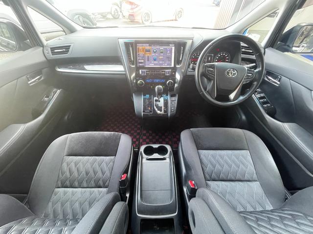 アルファード 2.5S KUHLコンプリート 30A-RSフロント/サイド/リア/ボンネット KUHLオリジナルホイールVERZ20インチKCV03 BLITZ車高調 ALPINEBIGX ALPINEフリップダウンモニター(17枚目)