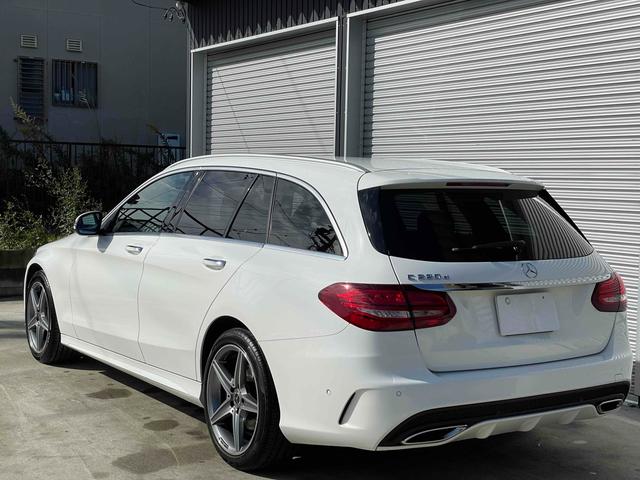 Cクラスステーションワゴン C220d ステーションワゴン スポーツ本革仕様 AMGアルミ ディーゼル 電動トランク スポーツpkgドラレコ TV クリソナ オートクルーズ レーンアシスト 衝突被害軽減システム シートヒーター プッシュスタート スマートキー(16枚目)