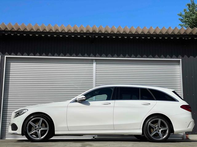 Cクラスステーションワゴン C220d ステーションワゴン スポーツ本革仕様 AMGアルミ ディーゼル 電動トランク スポーツpkgドラレコ TV クリソナ オートクルーズ レーンアシスト 衝突被害軽減システム シートヒーター プッシュスタート スマートキー(17枚目)