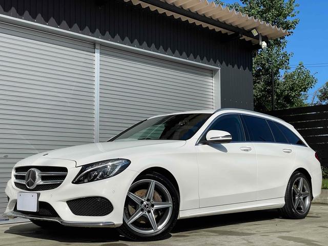 Cクラスステーションワゴン C220d ステーションワゴン スポーツ本革仕様 AMGアルミ ディーゼル 電動トランク スポーツpkgドラレコ TV クリソナ オートクルーズ レーンアシスト 衝突被害軽減システム シートヒーター プッシュスタート スマートキー(22枚目)