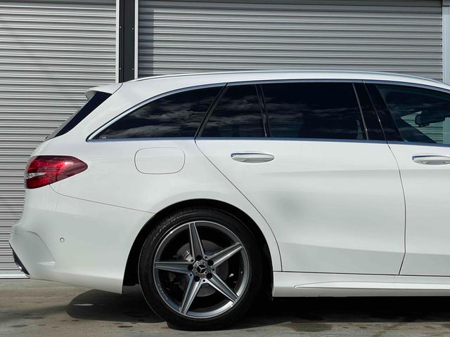 Cクラスステーションワゴン C220d ステーションワゴン スポーツ本革仕様 AMGアルミ ディーゼル 電動トランク スポーツpkgドラレコ TV クリソナ オートクルーズ レーンアシスト 衝突被害軽減システム シートヒーター プッシュスタート スマートキー(23枚目)