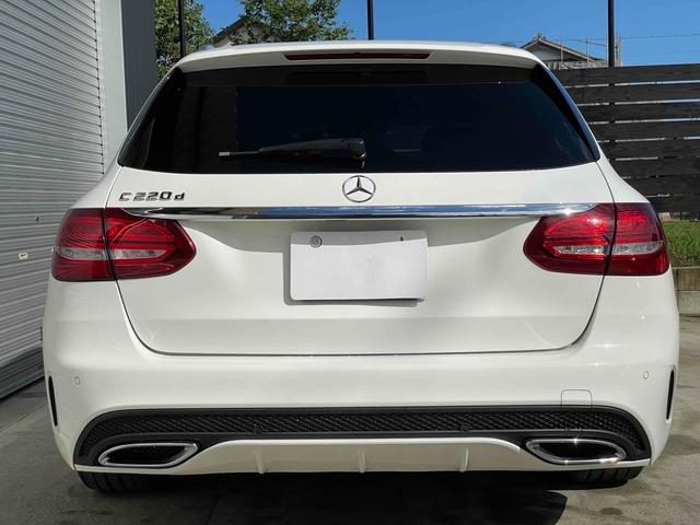 Cクラスステーションワゴン C220d ステーションワゴン スポーツ本革仕様 AMGアルミ ディーゼル 電動トランク スポーツpkgドラレコ TV クリソナ オートクルーズ レーンアシスト 衝突被害軽減システム シートヒーター プッシュスタート スマートキー(24枚目)