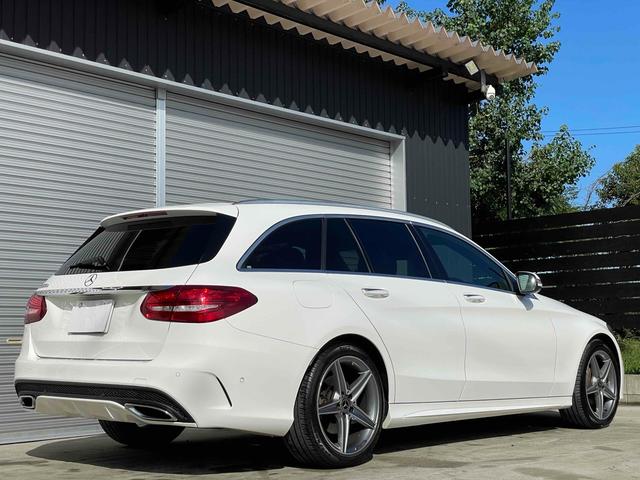 Cクラスステーションワゴン C220d ステーションワゴン スポーツ本革仕様 AMGアルミ ディーゼル 電動トランク スポーツpkgドラレコ TV クリソナ オートクルーズ レーンアシスト 衝突被害軽減システム シートヒーター プッシュスタート スマートキー(26枚目)