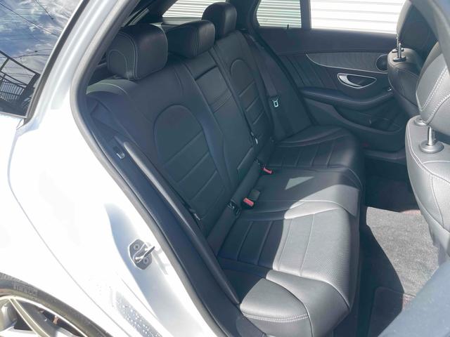 Cクラスステーションワゴン C220d ステーションワゴン スポーツ本革仕様 AMGアルミ ディーゼル 電動トランク スポーツpkgドラレコ TV クリソナ オートクルーズ レーンアシスト 衝突被害軽減システム シートヒーター プッシュスタート スマートキー(27枚目)