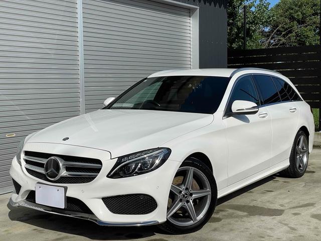 Cクラスステーションワゴン C220d ステーションワゴン スポーツ本革仕様 AMGアルミ ディーゼル 電動トランク スポーツpkgドラレコ TV クリソナ オートクルーズ レーンアシスト 衝突被害軽減システム シートヒーター プッシュスタート スマートキー(32枚目)