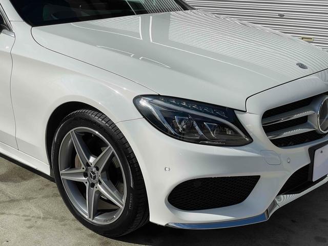 Cクラスステーションワゴン C220d ステーションワゴン スポーツ本革仕様 AMGアルミ ディーゼル 電動トランク スポーツpkgドラレコ TV クリソナ オートクルーズ レーンアシスト 衝突被害軽減システム シートヒーター プッシュスタート スマートキー(35枚目)