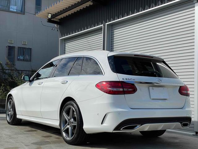 Cクラスステーションワゴン C220d ステーションワゴン スポーツ本革仕様 AMGアルミ ディーゼル 電動トランク スポーツpkgドラレコ TV クリソナ オートクルーズ レーンアシスト 衝突被害軽減システム シートヒーター プッシュスタート スマートキー(45枚目)