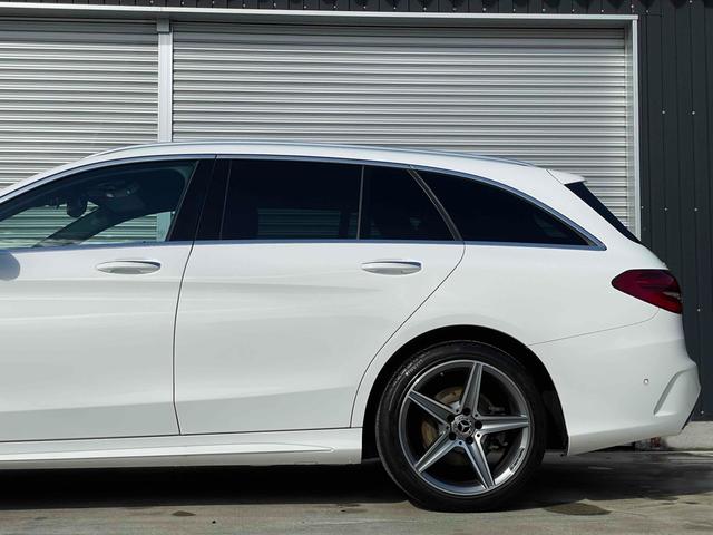 Cクラスステーションワゴン C220d ステーションワゴン スポーツ本革仕様 AMGアルミ ディーゼル 電動トランク スポーツpkgドラレコ TV クリソナ オートクルーズ レーンアシスト 衝突被害軽減システム シートヒーター プッシュスタート スマートキー(50枚目)