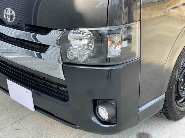 ハイエースバン ロングスーパーＧＬ　４型仕様　スーパーＧＬ　ローダウン　リアエアコン　ディーゼル　２ＷＤ　ナビ　バックカメラ　インナーブラック　ガンメタ　キーレス（5枚目）